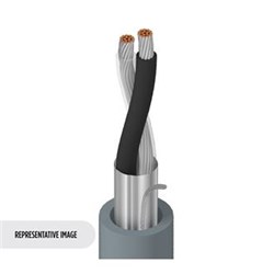 Belden Line Level Audio Cable 1 Pair 22 AWG Str TC O/A Foil PVC Jacket CMR - 305m Reel